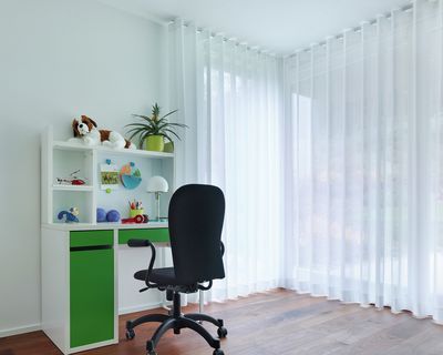 Curtain Systems, SG 6010, Someo, Room shot "Private Home", Gümligen, Switzerland, Wave