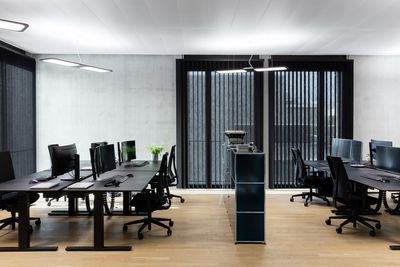 Vertical Blind Systems, SG 2960, Colorama 2, Office, Bern, Switzerland