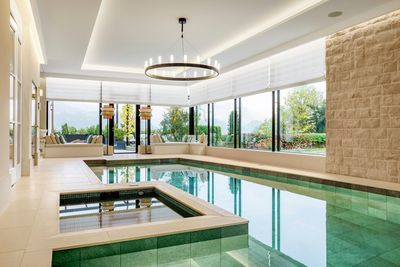 Roman Blind Systems, SG 2360, Colorama 2, Villa at the lake, Lucerne, Switzerland