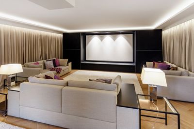 Curtain Systems, SG 5600, Customer Fabrics, Villa at the lake, Lucerne, Switzerland