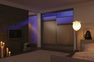 Pleated Blind Systems, SG 8500, DUETTE® Fixé Elan Dark, Col 20069, BB35