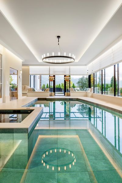 Roman Blind Systems, SG 2360, Colorama 2, Villa at the lake, Lucerne, Switzerland